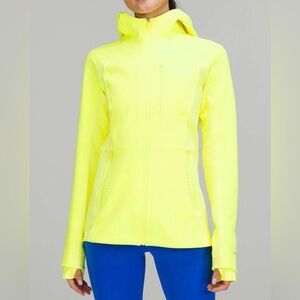 NWOT Lululemon Cross Chill Jacket *RepelShell Electric Lemon